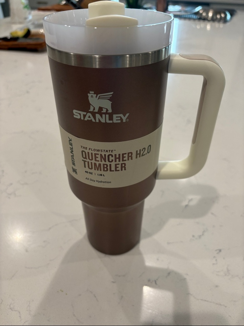 NWT Stanley 40z Rose